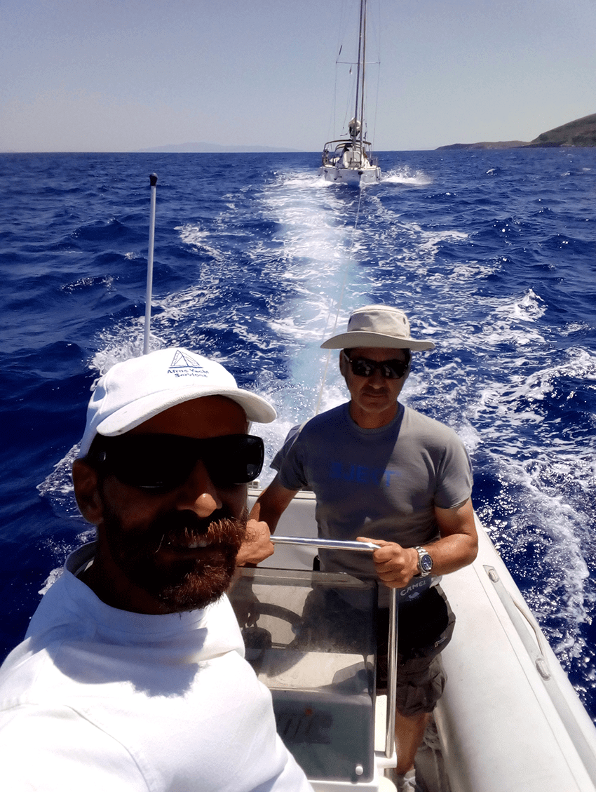 Afros Yacht Services in remote areas
